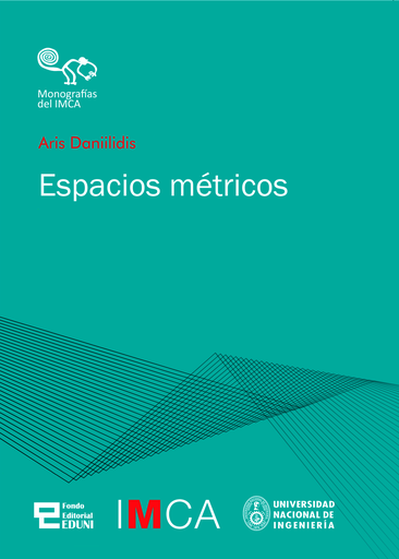 ESPACIOS MÉTRICOS (MONOGRAFÍAS DEL IMCA N° 2)